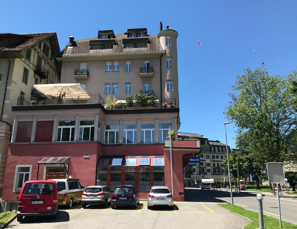 Modern Family Apartment In Interlaken Center Eksteriør billede